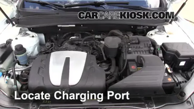 2010 Hyundai Santa Fe SE 3.5L V6 Climatisation Ajouter du réfrigérant